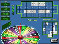 Wheel of fortune game vs computer